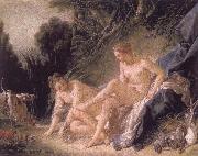 Francois Boucher Diana Resting after her Bath Germany oil painting artist
